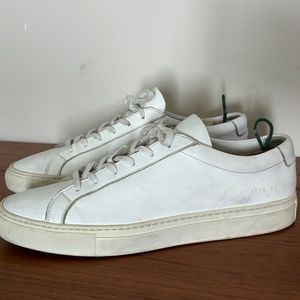 Common Projects Men's Achilles Low, White, Size 41 (Fits like a 9US)
